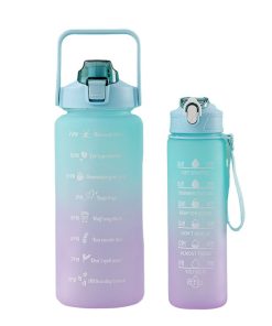 Motivational Water Bottle Combo