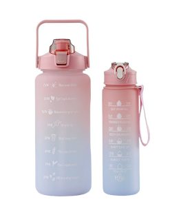 Motivational Water Bottle Combo