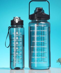 Alternative view of Clear Motivational Water Bottle Combo
